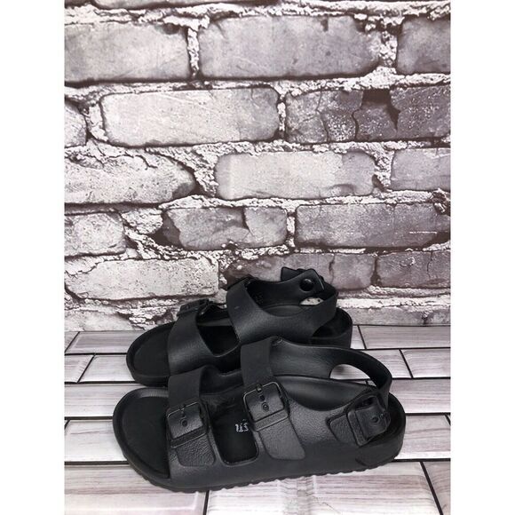 Birkenstock Arizona EVA Black Foam Slip On Sandals Kids Sz 32EU/US Size L1 - Picture 13 of 16